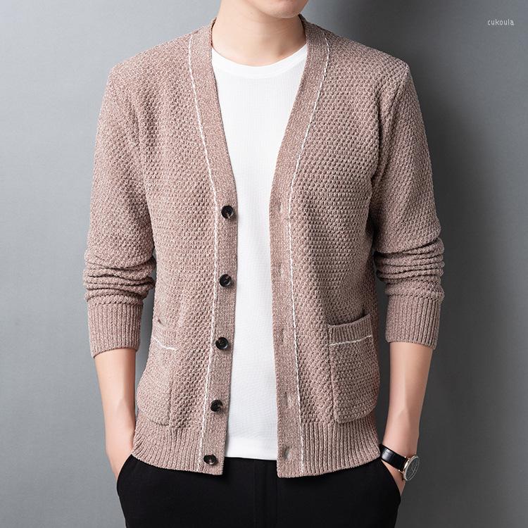 Men's Sweaters 2022 Men's Autumn Long-Sleeved Knitted Cardigan Color Matching Pocket Casual Sweater, A263 camel
Men's Sweaters 2022 Men's Autumn Long-Sleeved Knitted Cardigan Color Matching Pocket Casual Sweater, A263 camel