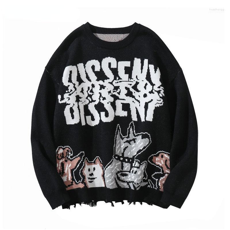 Men's Sweaters Men's 2022 Harajuku Streetwear Knitted Cartoon Cat Dog Jumpers Hip Hop Casual Sweater Fashion Mens Loose Knitwear Tops, White
Men's Sweaters Men's 2022 Harajuku Streetwear Knitted Cartoon Cat Dog Jumpers Hip Hop Casual Sweater Fashion Mens Loose Knitwear Tops, White