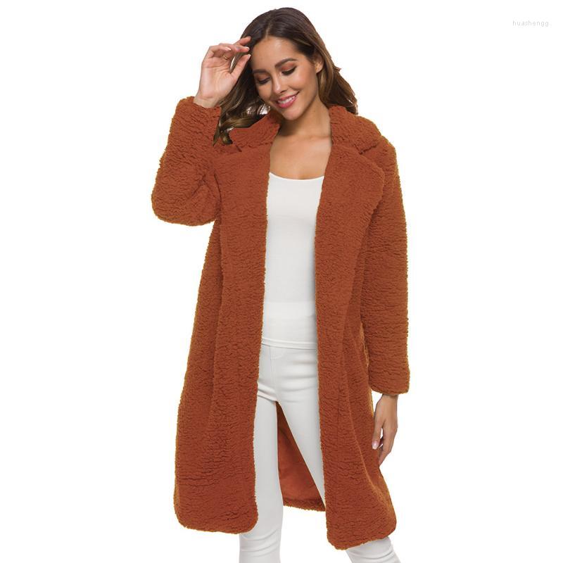 Women's Wool Women's & Blends 2022 Autumn Cotton Jacket Women Lamb Woolen Solid Color Coat Winter Long Cardigan Streetwear, Red
Women's Wool Women's & Blends 2022 Autumn Cotton Jacket Women Lamb Woolen Solid Color Coat Winter Long Cardigan Streetwear, Red