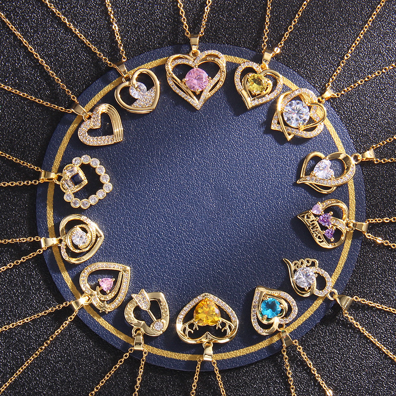 Pendant Necklaces Luxury Necklace Designers Jewelry Diamonds Heart -Shaped Necklace Women Titanium Steel Gold-Plated Never Fade Not Allergic; Store/21621802
Pendant Necklaces Luxury Necklace Designers Jewelry Diamonds Heart -Shaped Necklace Women Titanium Steel Gold-Plated Never Fade Not Allergic; Store/21621802