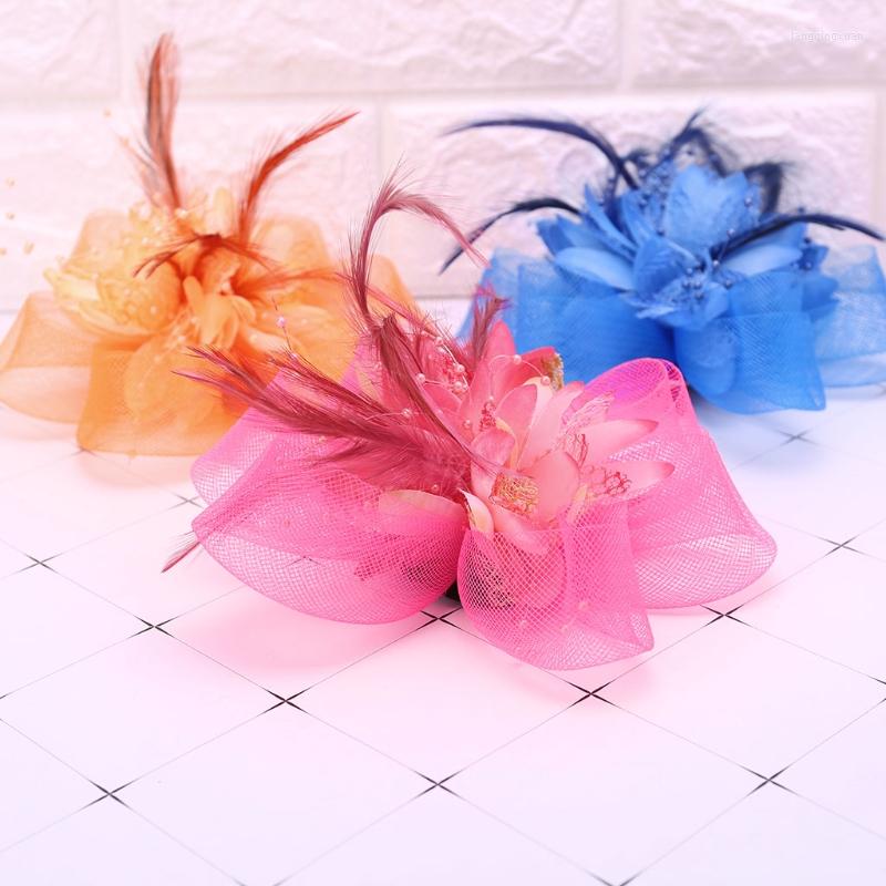 Headpieces Bridal Wedding Flower Feather Beads Mesh Hat Fascinator Womens Bride Headwear Accessory
Headpieces Bridal Wedding Flower Feather Beads Mesh Hat Fascinator Womens Bride Headwear Accessory