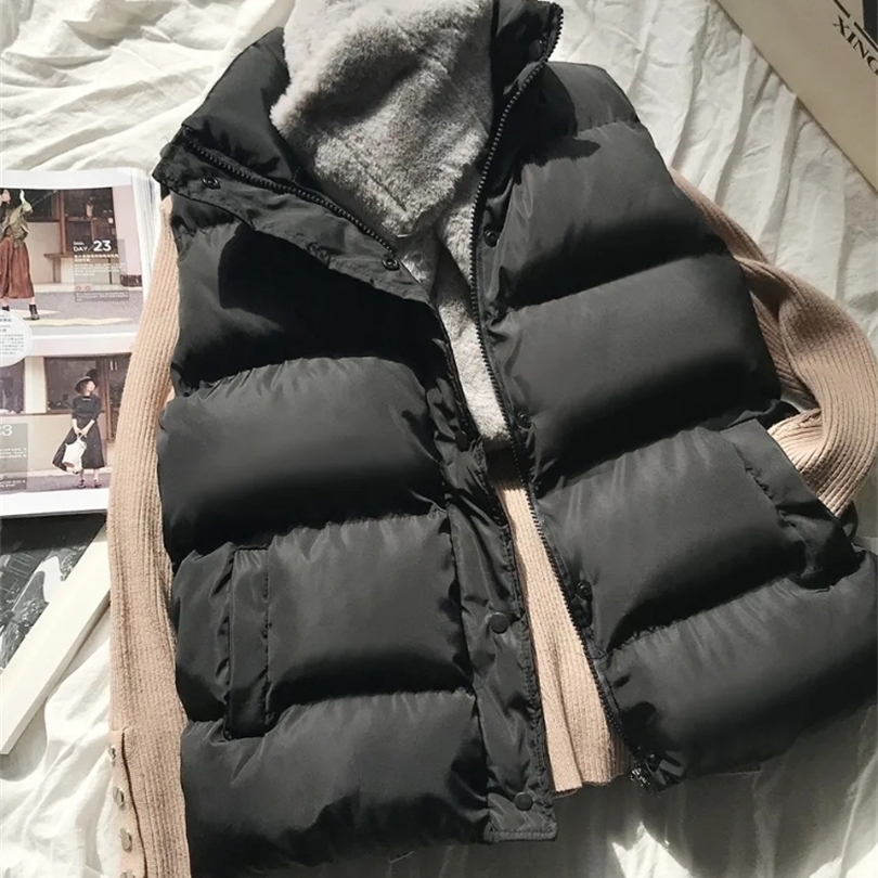 Womens Vests Women Winter Warm Cotton Padded Puffer Vests Sleeveless Parkas Jacket 221010, Black
Womens Vests Women Winter Warm Cotton Padded Puffer Vests Sleeveless Parkas Jacket 221010, Black
