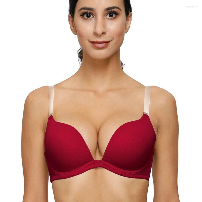 Bras Sexy Bra For Women Low Cut Criss Cross Magic Convertible Bandage Underwire Padded Push Up Invisible Adjusted A B C D E, Nude
Bras Sexy Bra For Women Low Cut Criss Cross Magic Convertible Bandage Underwire Padded Push Up Invisible Adjusted A B C D E, Nude