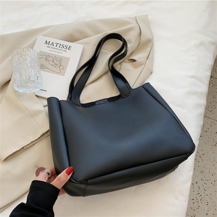 Evening Bags Large Women's Bag Capacity Shoulder Pu Leather Ladies Wild Handbags, White
Evening Bags Large Women's Bag Capacity Shoulder Pu Leather Ladies Wild Handbags, White