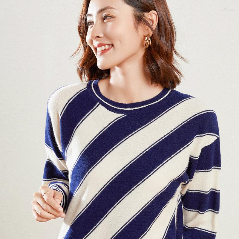 Women' Sweaters 21 Autumn Winter Round Neck Pure Wool Sweater Women' Pullover Thin Diagonal Striped Top Loose Large Size Bottoming, Green
Women' Sweaters 21 Autumn Winter Round Neck Pure Wool Sweater Women' Pullover Thin Diagonal Striped Top Loose Large Size Bottoming, Green