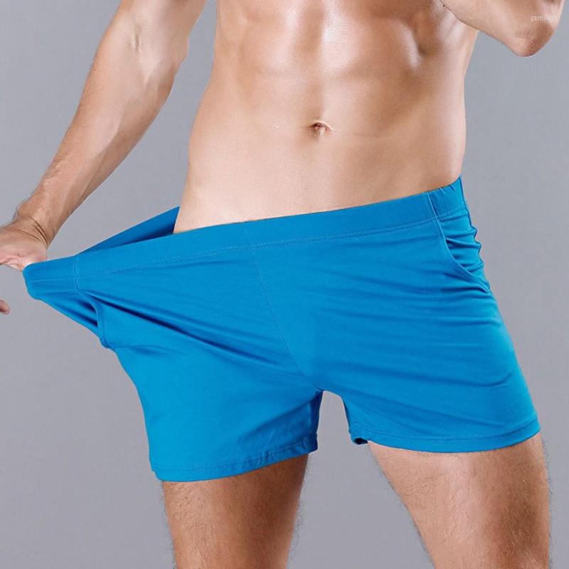 Underpants Men's Underwear Cotton Solid Color Casual Loose Boxers Comfortable Home Sleep Bottoms Boxershorts Men, Blue
Underpants Men's Underwear Cotton Solid Color Casual Loose Boxers Comfortable Home Sleep Bottoms Boxershorts Men, Blue