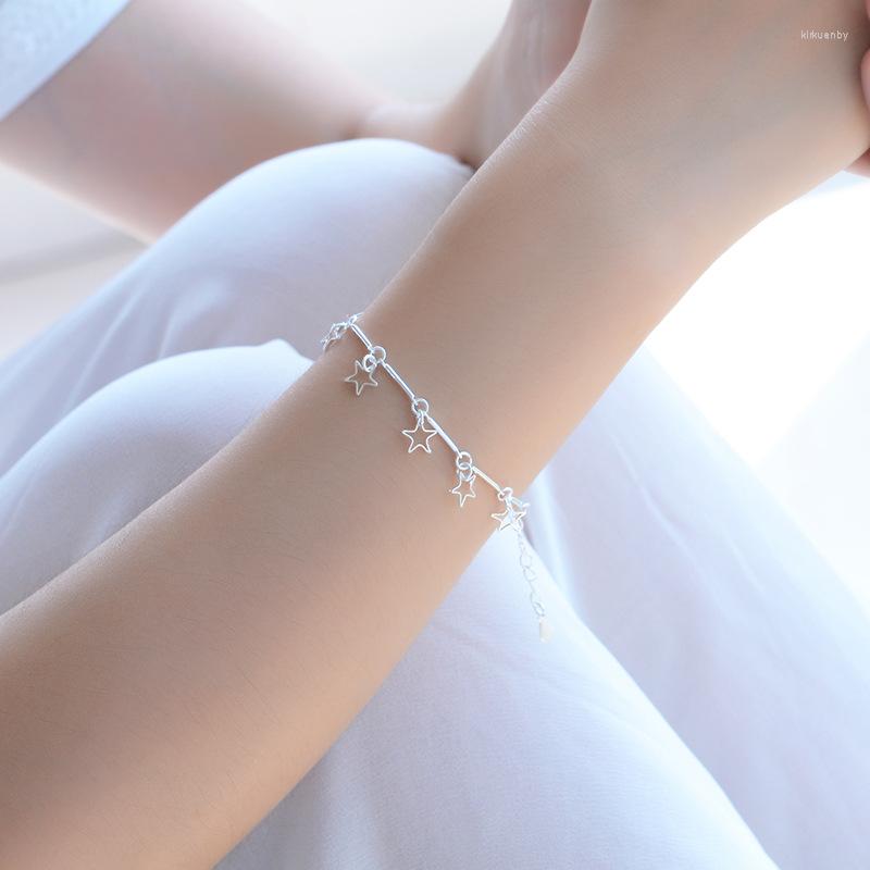 Anklets Everoyal Charm Silver Star Bracelet For Women Jewelry Trendy 925 Girl Party Engagement Accessories Female
Anklets Everoyal Charm Silver Star Bracelet For Women Jewelry Trendy 925 Girl Party Engagement Accessories Female