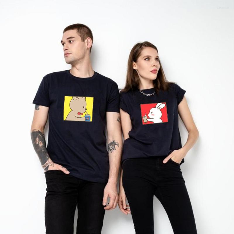 Men's T Shirts Summer Shirt Men Women Couple Bear Robbit Printing Clothing Cotton Tees Short Sleeve Tshirts Casual Lover Clothes Print Top, Grey-men
Men's T Shirts Summer Shirt Men Women Couple Bear Robbit Printing Clothing Cotton Tees Short Sleeve Tshirts Casual Lover Clothes Print Top, Grey-men