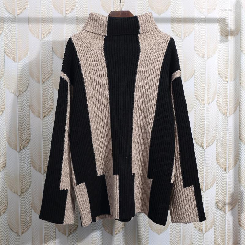 Women' Sweaters Women Warm Autumn Winter Turtleneck Long Sleeve Striped Casual 2022 Ladies Loose Jumpers, Sweater
Women' Sweaters Women Warm Autumn Winter Turtleneck Long Sleeve Striped Casual 2022 Ladies Loose Jumpers, Sweater