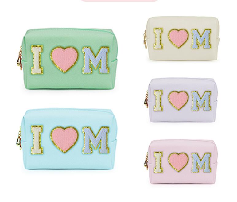 100pcs Cosmetic Bags Women PU Patchwork Letter The Embroidery Solid Protable Wash Storage Bag, Multi
100pcs Cosmetic Bags Women PU Patchwork Letter The Embroidery Solid Protable Wash Storage Bag, Multi