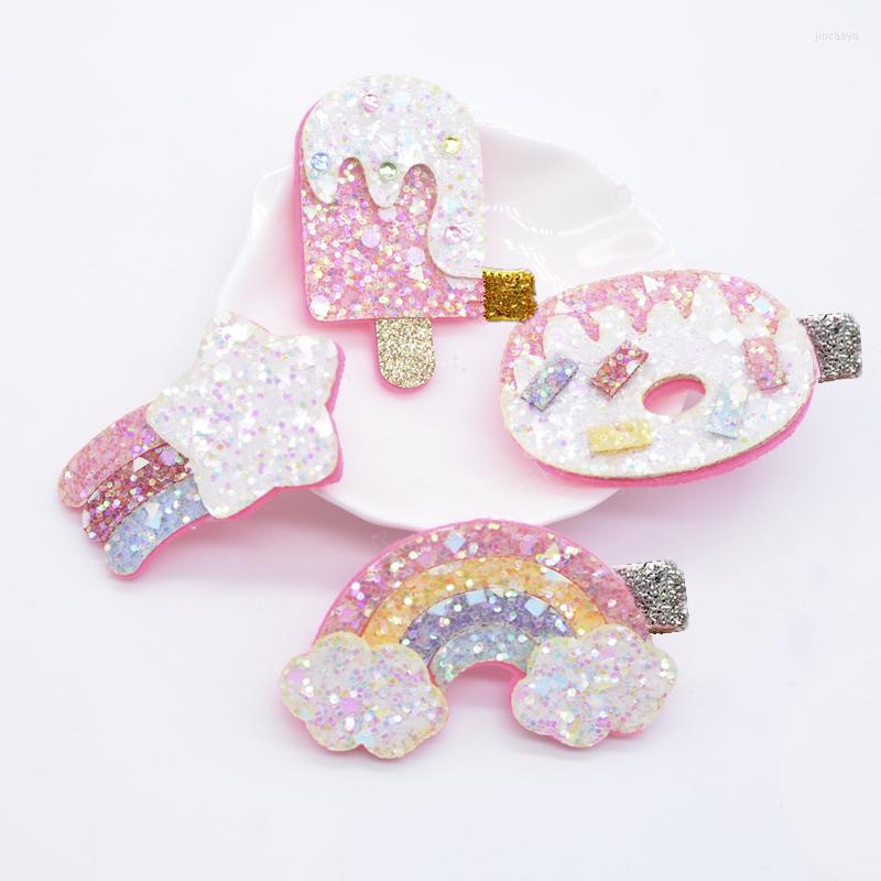 Hair Accessories 10Pcs/Lot Candy Rainbow Donut Clips For Girls Glitter Ice Cream Cartoon Hairpin Princess Barrettes Donuts Grip
Hair Accessories 10Pcs/Lot Candy Rainbow Donut Clips For Girls Glitter Ice Cream Cartoon Hairpin Princess Barrettes Donuts Grip