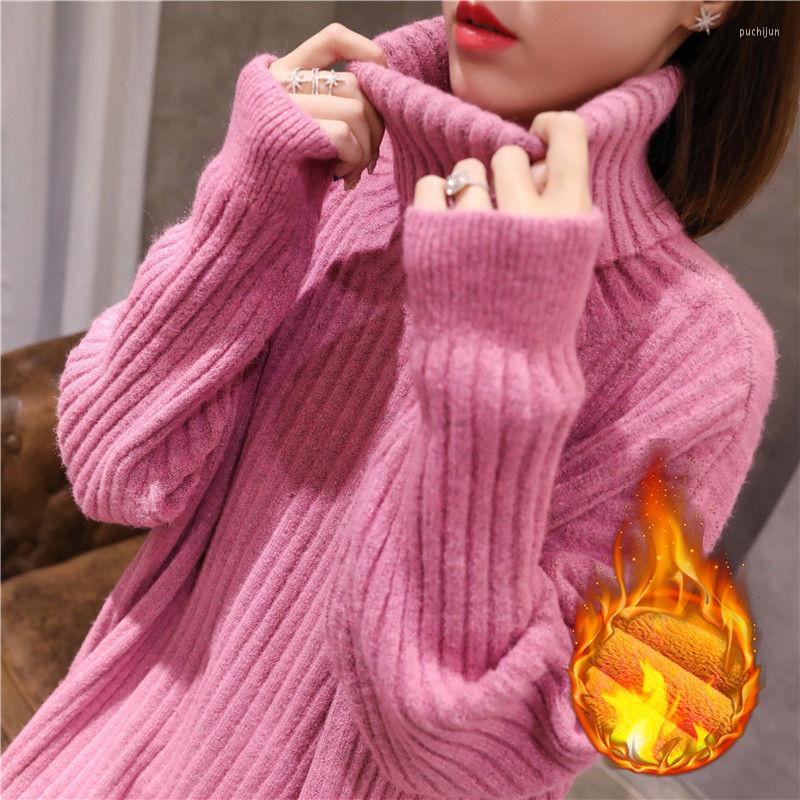 Women's Sweaters Women 2022 Autumn Winter Turtleneck Sweater Oversize Warm Pullovers Female Long Sleeve Loose Knitted Jumpers I131, White
Women's Sweaters Women 2022 Autumn Winter Turtleneck Sweater Oversize Warm Pullovers Female Long Sleeve Loose Knitted Jumpers I131, White