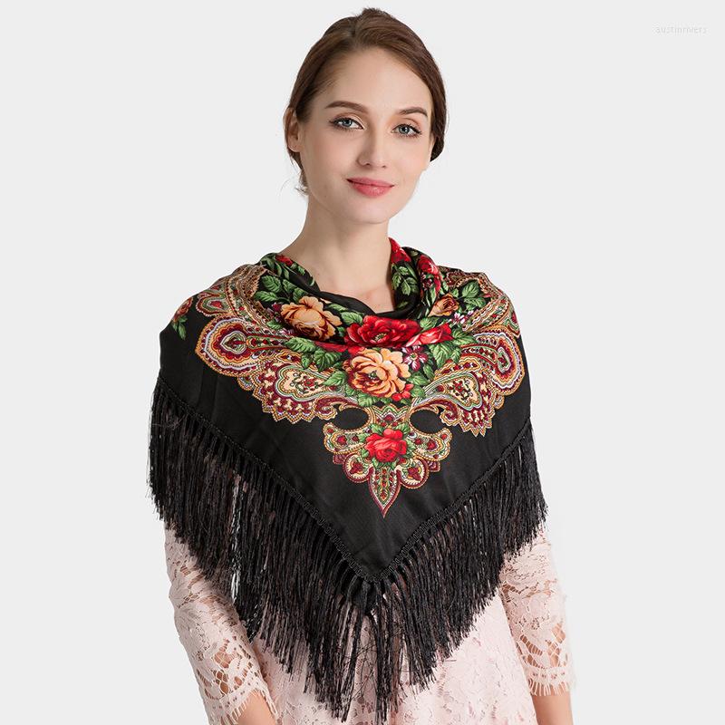 Scarves 110 110cm Luxury Printing Oversize Square Blankets Russian Women Wedding Scarf Retro Style Cotton Handkerchief Autumn Shawl
Scarves 110 110cm Luxury Printing Oversize Square Blankets Russian Women Wedding Scarf Retro Style Cotton Handkerchief Autumn Shawl