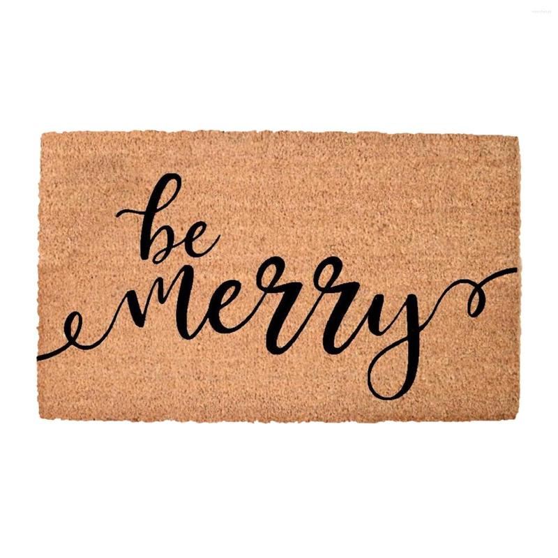 Christmas Decorations Doormat Entrance Welcome Rugs or Stair Kitchen Hallway Carpets Modern Personalized Front Door Decoration Alfombra