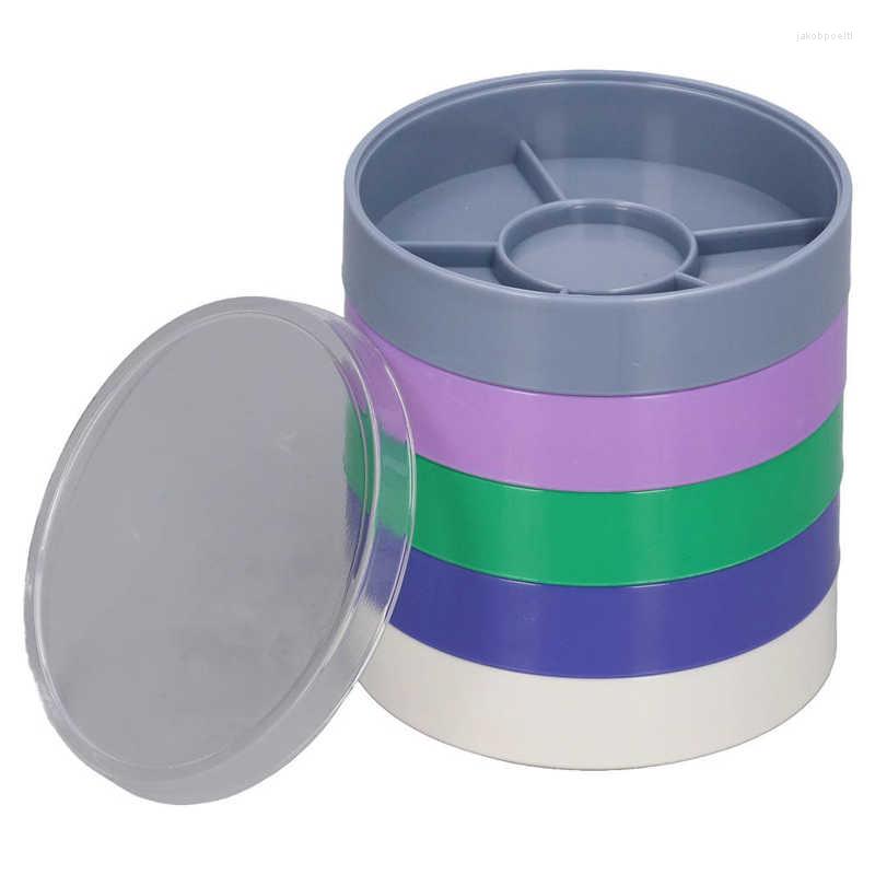 Watch Boxes Watches Movement Parts Storage Box Separated Design Easy To Identify 5 Layers Round Colourful Impact Resistance
Watch Boxes Watches Movement Parts Storage Box Separated Design Easy To Identify 5 Layers Round Colourful Impact Resistance
