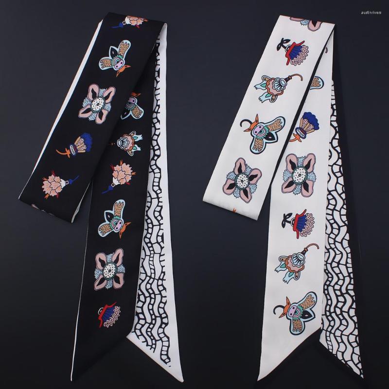 Scarves POBING Bee Print Scarf Small Silk Handle Bag Ribbons For Women Headwear Geometric Long Wholesale120 5CM
Scarves POBING Bee Print Scarf Small Silk Handle Bag Ribbons For Women Headwear Geometric Long Wholesale120 5CM