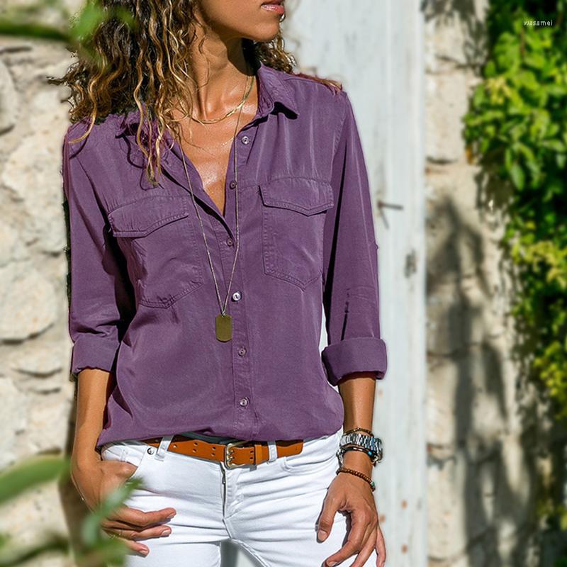 Women' Blouses 2022 Spring Autumn Ladies Casual Loose Shirt Turndown Collar Long Sleeve Shirts Female Fashion Streewear, Gray
Women' Blouses 2022 Spring Autumn Ladies Casual Loose Shirt Turndown Collar Long Sleeve Shirts Female Fashion Streewear, Gray