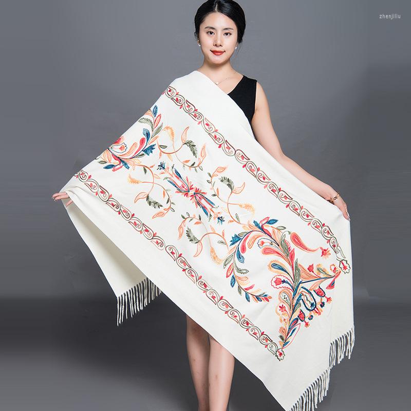 Scarves Warm Wraps Luxury Embroider Cashmere-like Soft Scarf Women Artificial Cashmeres Pashmina Thicken Travel Blanket Cloak
Scarves Warm Wraps Luxury Embroider Cashmere-like Soft Scarf Women Artificial Cashmeres Pashmina Thicken Travel Blanket Cloak