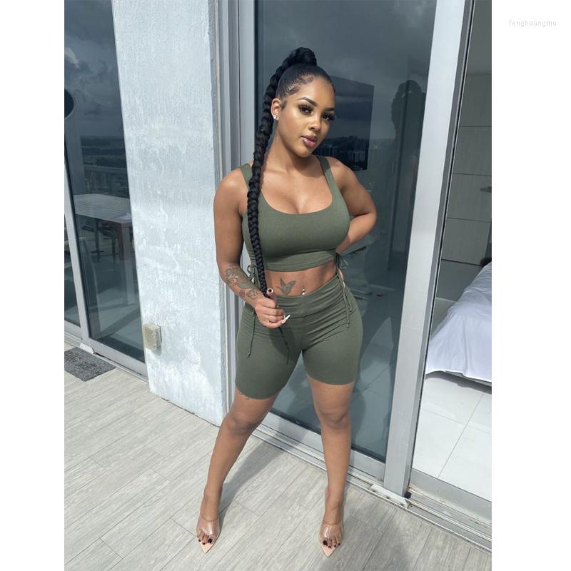 Women' Tracksuits TNNAOFF Sexy 2 Piece Women Set Sling Sleeveless Drawstring Tank Summer Fashion Biker Shorts Streetwear Matching Sets, Black
Women' Tracksuits TNNAOFF Sexy 2 Piece Women Set Sling Sleeveless Drawstring Tank Summer Fashion Biker Shorts Streetwear Matching Sets, Black
