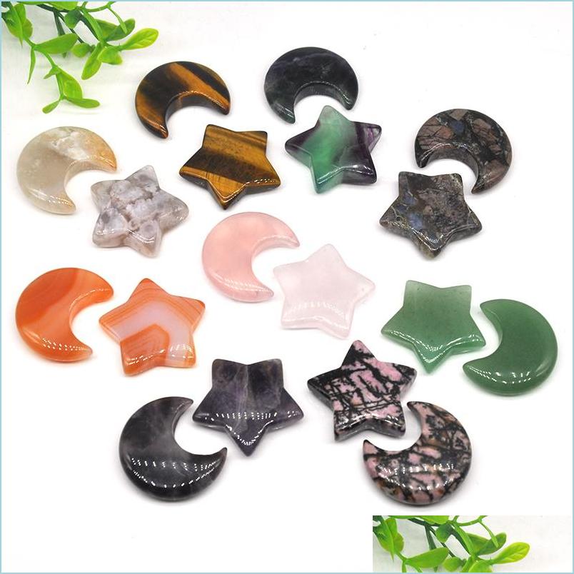 Stone 3Cm Crystal Stone Moon Star Statue Healing Natural Crystals Stones Carving Crafts Decoration Rose Gift Room Ornament Fish Tank Dhwgt
Stone 3Cm Crystal Stone Moon Star Statue Healing Natural Crystals Stones Carving Crafts Decoration Rose Gift Room Ornament Fish Tank Dhwgt