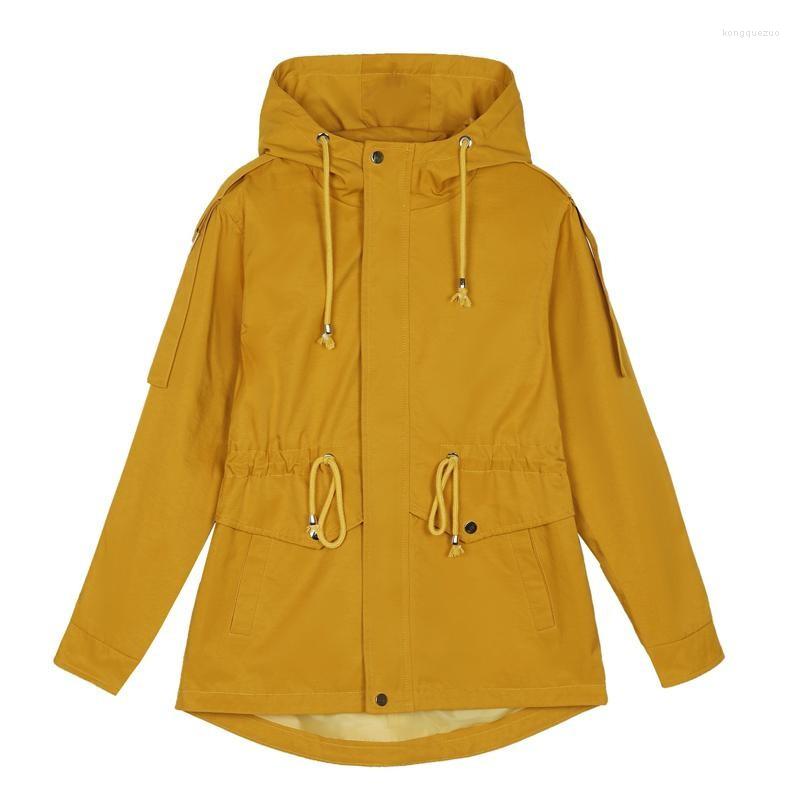 Women's Trench Coats Fashion Women Windbreakers Coat 2022 Spring Autumn Clothing Casual Hooded Student Slim Solid Outerwear AH110, Yellow
Women's Trench Coats Fashion Women Windbreakers Coat 2022 Spring Autumn Clothing Casual Hooded Student Slim Solid Outerwear AH110, Yellow