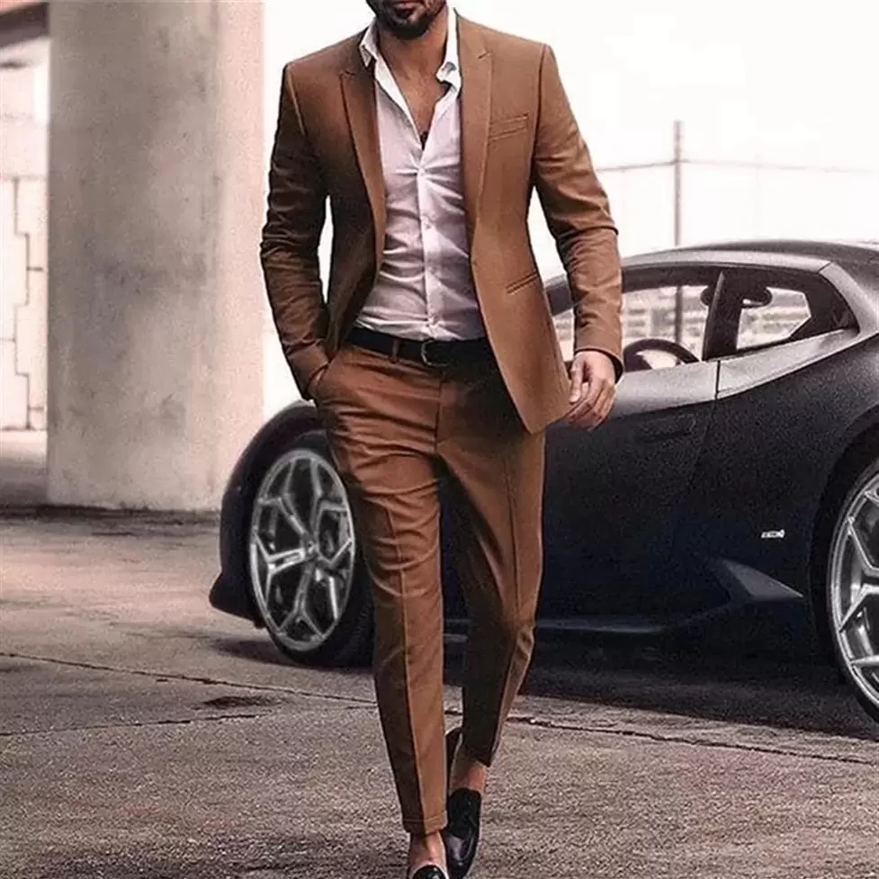 Khaki Men Suits Formal Business Wedding Suits For Men Man Blazer Groom Wear Tuxedos Slim Fit Costume Jacket Pants 06, White
Khaki Men Suits Formal Business Wedding Suits For Men Man Blazer Groom Wear Tuxedos Slim Fit Costume Jacket Pants 06, White