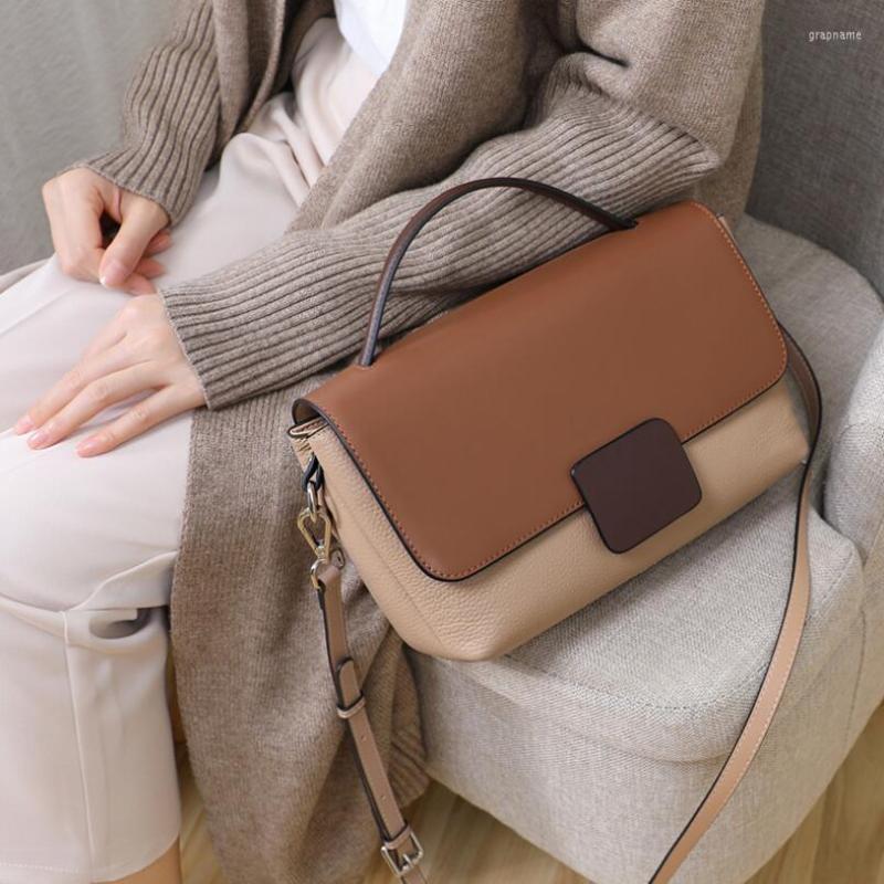 Evening Bags 2022 Design Luxury Contrast Color Women Handbags Genuine Cow Leather Tote Ladies Shoulder Messenger Crossbody Bag, White
Evening Bags 2022 Design Luxury Contrast Color Women Handbags Genuine Cow Leather Tote Ladies Shoulder Messenger Crossbody Bag, White