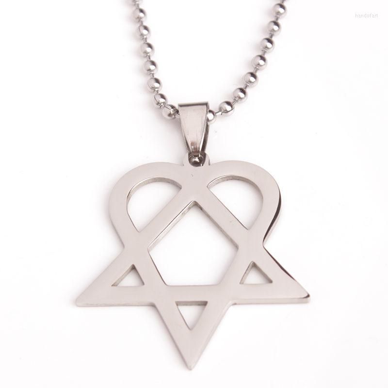 Pendant Necklaces Unisex Men's Women's Heartagram Star Heart Him Silver Pewter Round Bead Chain Necklace Trendy Jewelry Birthday
Pendant Necklaces Unisex Men's Women's Heartagram Star Heart Him Silver Pewter Round Bead Chain Necklace Trendy Jewelry Birthday