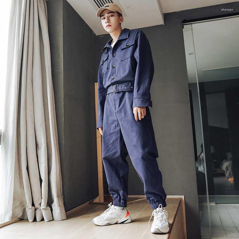Men's Pants Men Jumpsuit Overalls Long Sleeve Loose Korean Spring Trousers Casual Black Navy
Men's Pants Men Jumpsuit Overalls Long Sleeve Loose Korean Spring Trousers Casual Black Navy