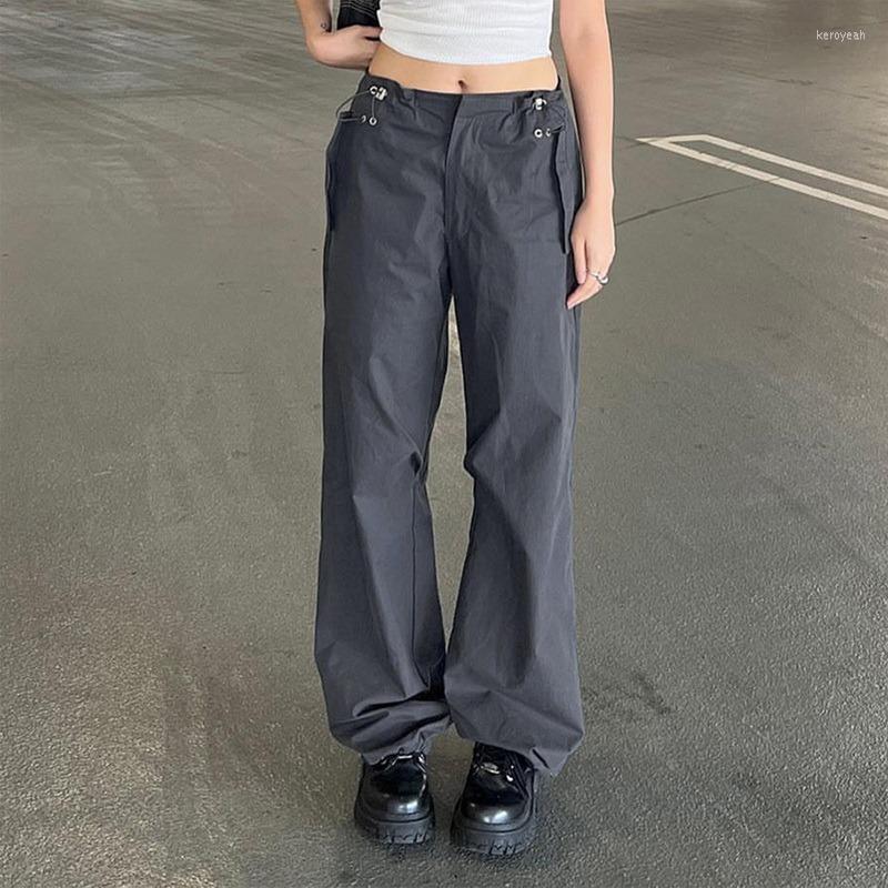 Women' Pants Uefezo 2022 Autumn Thin Drawstring Cargo Women Low Waist Y2k Baggy Sweatpant Trousers Retro Pockets Street Jogger Pant, Black-g
Women' Pants Uefezo 2022 Autumn Thin Drawstring Cargo Women Low Waist Y2k Baggy Sweatpant Trousers Retro Pockets Street Jogger Pant, Black-g