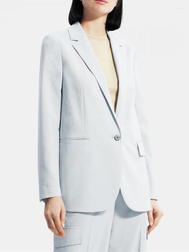 Women' Suits Women' Solid Color Single-Button Loose Blazer 2022 Autumn Ladies Commuting Simple Notched Long-Sleeved Office Suit Jacket, Blue
Women' Suits Women' Solid Color Single-Button Loose Blazer 2022 Autumn Ladies Commuting Simple Notched Long-Sleeved Office Suit Jacket, Blue