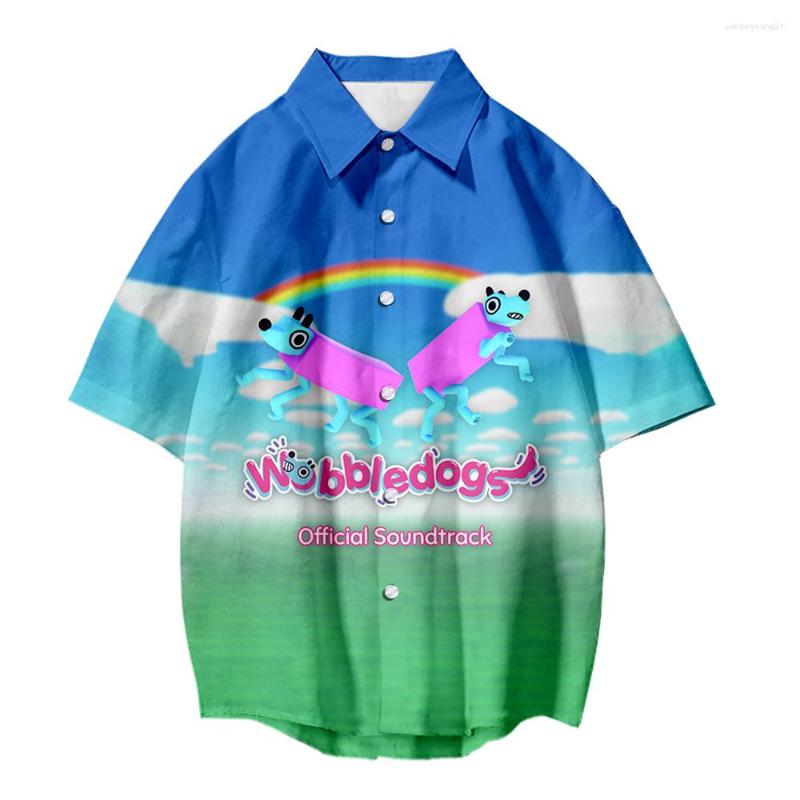 Men's Casual Shirts 2022 European And American Summer Wobbledogs 3D Printing Men's Short-sleeved Shirt, Army green
Men's Casual Shirts 2022 European And American Summer Wobbledogs 3D Printing Men's Short-sleeved Shirt, Army green