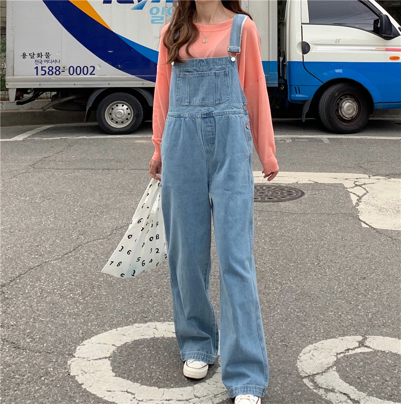 Women' Jeans Summer Denim Jumpsuit Casual Loose Overalls Korean Style Vintage Long Pants Oversized Wide Leg Rompers 221011, Photo color
Women' Jeans Summer Denim Jumpsuit Casual Loose Overalls Korean Style Vintage Long Pants Oversized Wide Leg Rompers 221011, Photo color