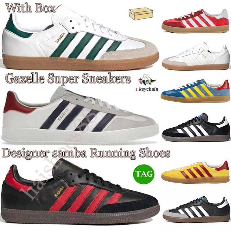 Designer men women Samba Running Shoes Fashion Casua Samba Black Grey White man sneakers mens Woman Trainers With Box, White grey 36-45
Designer men women Samba Running Shoes Fashion Casua Samba Black Grey White man sneakers mens Woman Trainers With Box, White grey 36-45