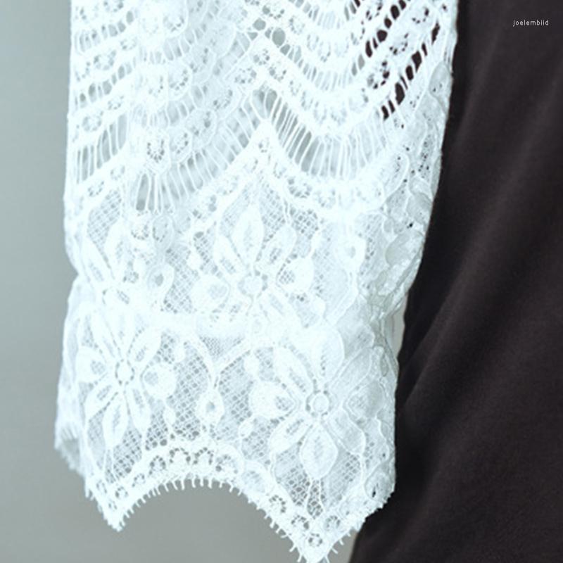 Scarves Exquisite Lace False Collar Fashion Crocheted Half Top Solid Small Shawl Short Sleeves Crop Tops For Women Girls
Scarves Exquisite Lace False Collar Fashion Crocheted Half Top Solid Small Shawl Short Sleeves Crop Tops For Women Girls