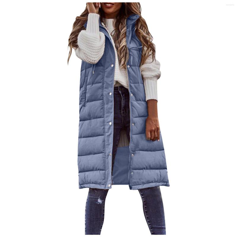 Women' Vests Women Autumn Winter Cotton Vest Ladies Casual Waistcoat Female Sleeveless Long Jacket Slim Fit Warm Coat #T2G, Blue
Women' Vests Women Autumn Winter Cotton Vest Ladies Casual Waistcoat Female Sleeveless Long Jacket Slim Fit Warm Coat #T2G, Blue