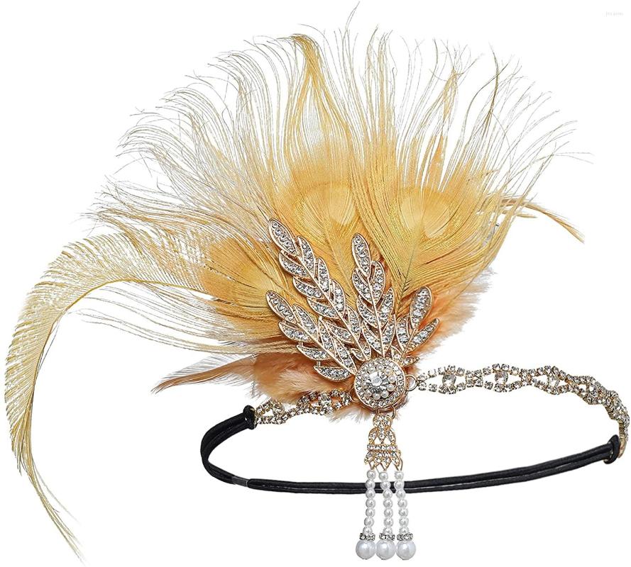 Hair Accessories 1920's 20's GatsbyVintage Flipboard Showgirl Feather Headband Roaring Party Ball Decoration
Hair Accessories 1920's 20's GatsbyVintage Flipboard Showgirl Feather Headband Roaring Party Ball Decoration