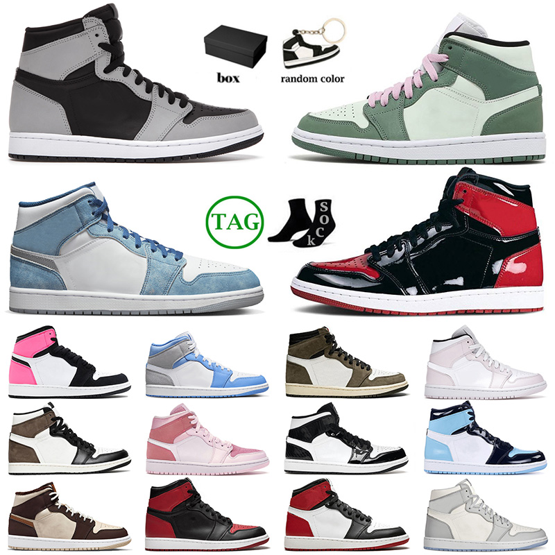Basketball Shoes Patent Bred Jumpman 1 1s Women Mens Banned Sports Fashion Mid Barely Rose outdoor Digital Pink Mid Carbon Fiber Sneakers Trainers Big Size 13, 36-47 digital pink
Basketball Shoes Patent Bred Jumpman 1 1s Women Mens Banned Sports Fashion Mid Barely Rose outdoor Digital Pink Mid Carbon Fiber Sneakers Trainers Big Size 13, 36-47 digital pink