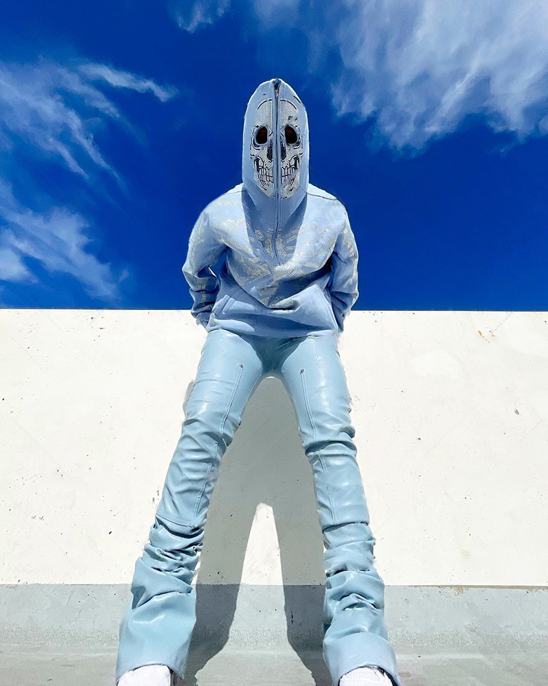 Womens Hoodies Sweatshirts Skull Zip Up Hoodie Harajuku Hooded Sweatshirt Streetwear Hip Hop Gothic Oversized Women Jackets Coat Y2k Clothes 221010