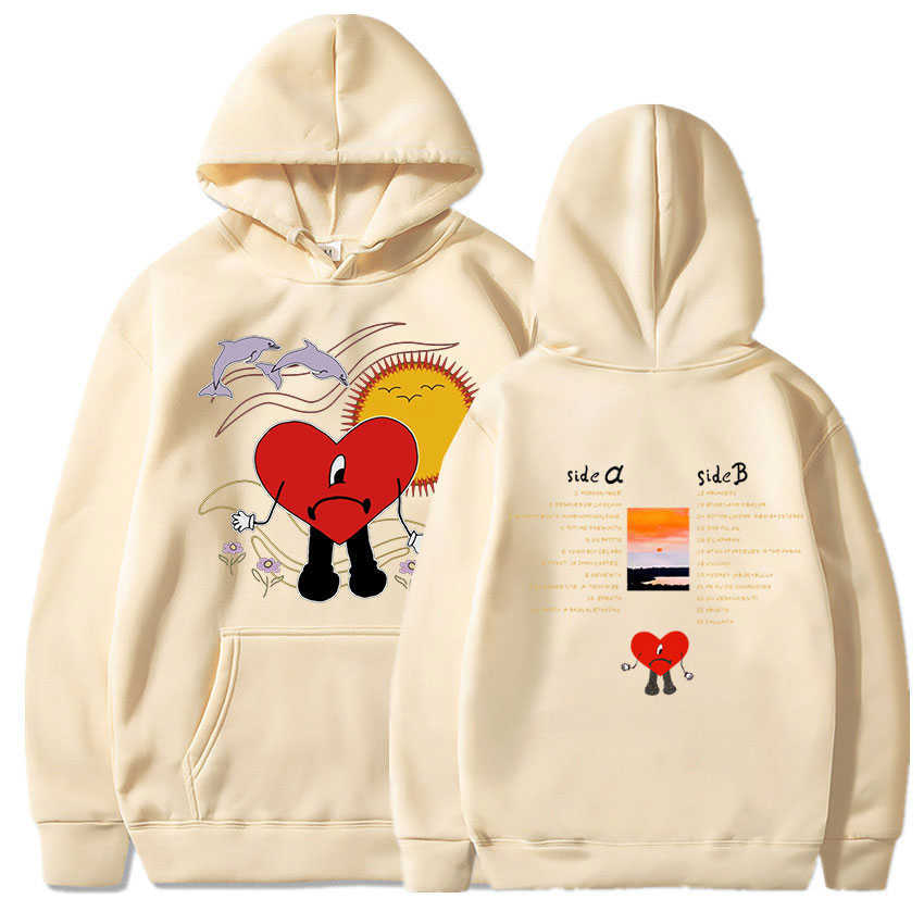 Men's Hoodies Sweatshirts 2022 USA Singer Bad Bunny Hoodies UN VERANO SIN TI Music Album Hoody Harajuku Hip Hop Streetwear Men's Hoodie Sweatshirt T221008, Orange
Men's Hoodies Sweatshirts 2022 USA Singer Bad Bunny Hoodies UN VERANO SIN TI Music Album Hoody Harajuku Hip Hop Streetwear Men's Hoodie Sweatshirt T221008, Orange