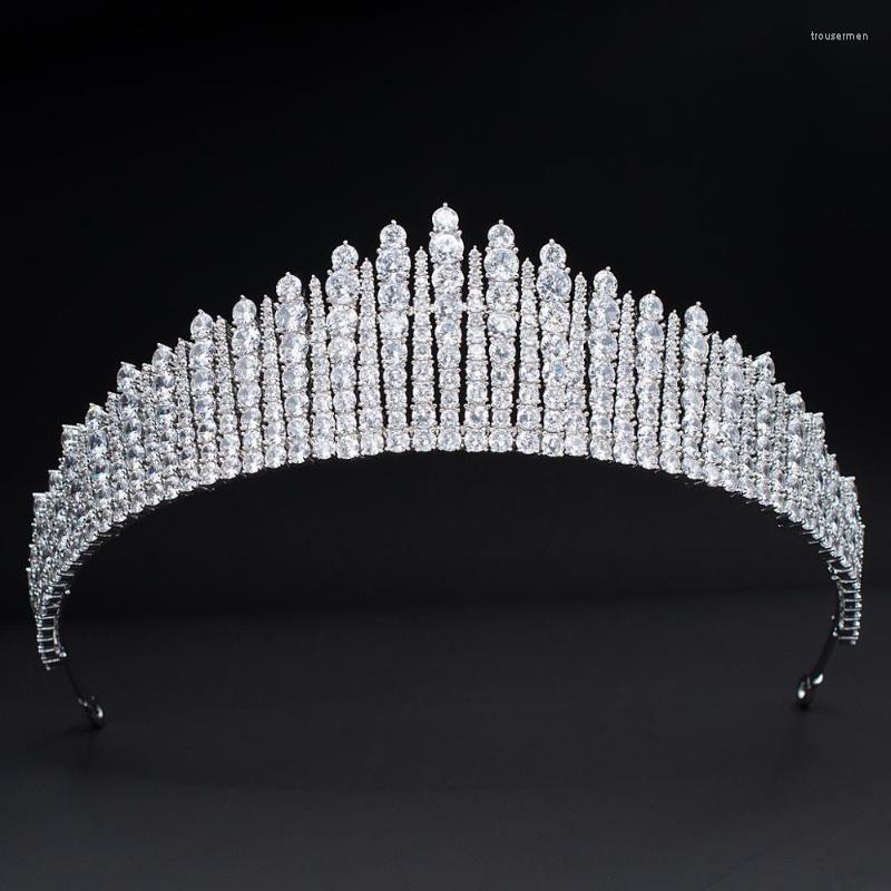Headpieces Design Cubic Zirconia Princess Tiara Diadem For Bridal Wedding Hair Jewelry Accessories Hairpieces CH10345Headpieces
Headpieces Design Cubic Zirconia Princess Tiara Diadem For Bridal Wedding Hair Jewelry Accessories Hairpieces CH10345Headpieces