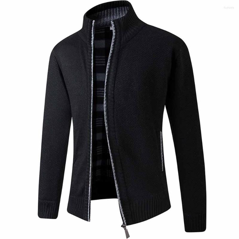 Men's Sweaters Men's Coat Autumn Winter Warm Thick Cardigan Long Sleeve Fleece Clothing Full Zip Male Causal Knitwear XY111, Black
Men's Sweaters Men's Coat Autumn Winter Warm Thick Cardigan Long Sleeve Fleece Clothing Full Zip Male Causal Knitwear XY111, Black