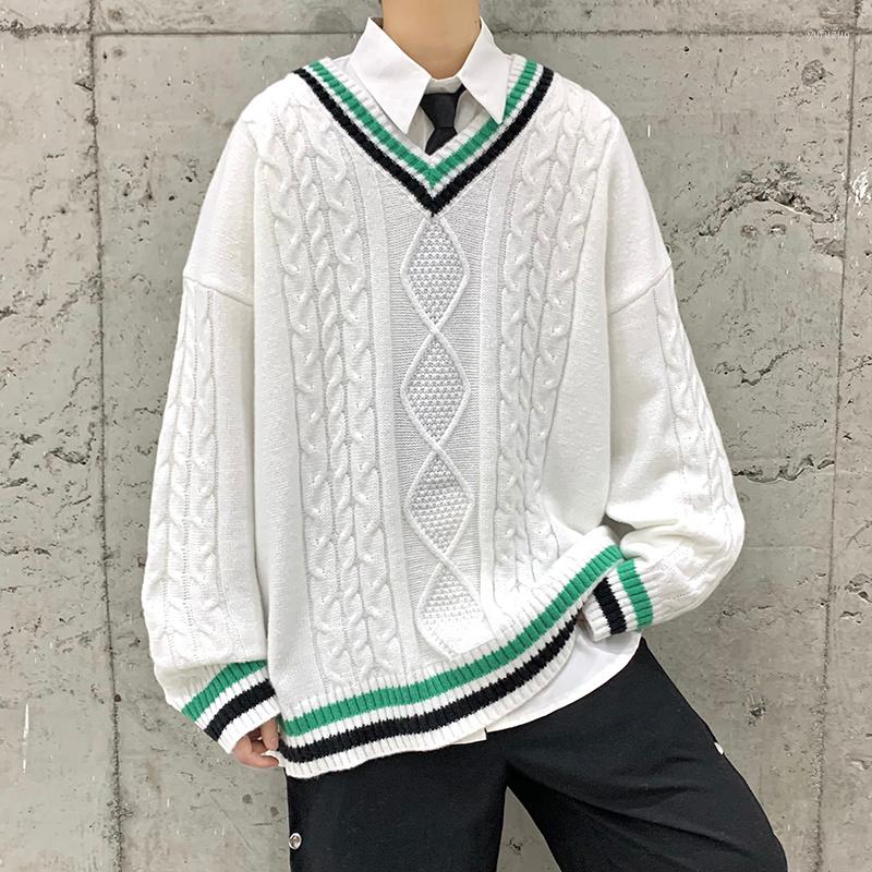 Men's Sweaters Winter V-Neck Sweater Men Warm Fashion Retro Knit Pullover Korean Loose Casual Long Sleeve Mens Jumper Clothes -2XL, Black
Men's Sweaters Winter V-Neck Sweater Men Warm Fashion Retro Knit Pullover Korean Loose Casual Long Sleeve Mens Jumper Clothes -2XL, Black