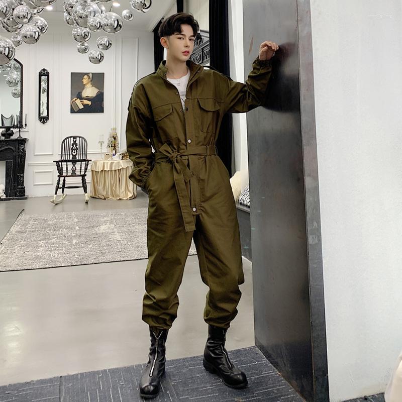 Men's Pants Cargo Jumpsuit Men Multi-pocket Hip Hop Dancer Overalls INS 2022 Long Sleeve Working Plus Size Casual Loose Trousers, Black
Men's Pants Cargo Jumpsuit Men Multi-pocket Hip Hop Dancer Overalls INS 2022 Long Sleeve Working Plus Size Casual Loose Trousers, Black