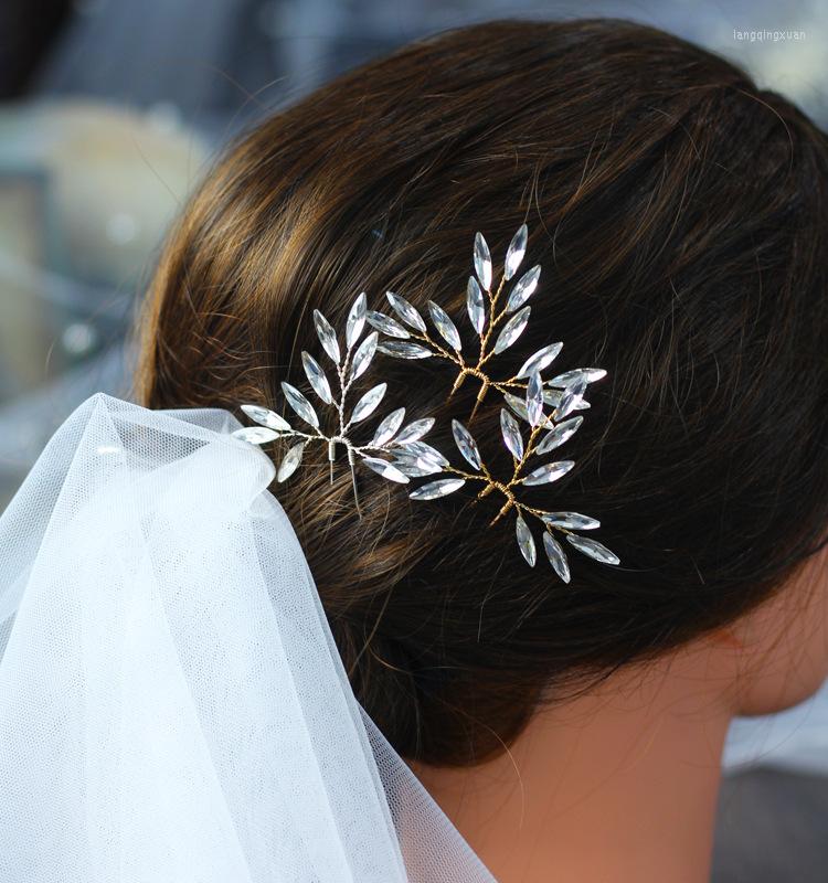 Headpieces Vintage Gold Silver Rhinestones Three Hair Pins Set Wedding Classic Headwear Bride Evening Party Accessories For Women
Headpieces Vintage Gold Silver Rhinestones Three Hair Pins Set Wedding Classic Headwear Bride Evening Party Accessories For Women