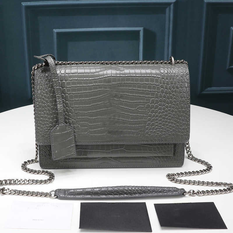 Alligator Handbag Purse Luxurys Chain Shoulder Bag Crossbody Flap Bag Top Quality Crocodile Style Messenger Bag With Key Tag Fashion Bags QQRH, No bag
Alligator Handbag Purse Luxurys Chain Shoulder Bag Crossbody Flap Bag Top Quality Crocodile Style Messenger Bag With Key Tag Fashion Bags QQRH, No bag