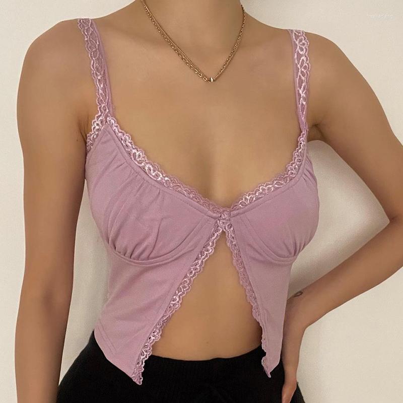 Women' Tanks 2022 Fashion Sweet Sexy Lace Trim Split Camisole Women Sleeveless V Neck Solid Color Slim Fit Tank Top Summer Casual Crop, Black
Women' Tanks 2022 Fashion Sweet Sexy Lace Trim Split Camisole Women Sleeveless V Neck Solid Color Slim Fit Tank Top Summer Casual Crop, Black