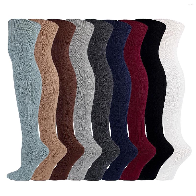 Women Socks 1 Pair Autumn And Winter Twist Stripe Cotton Over The Knee Stockings Unisex Breathable 75cm, Black
Women Socks 1 Pair Autumn And Winter Twist Stripe Cotton Over The Knee Stockings Unisex Breathable 75cm, Black