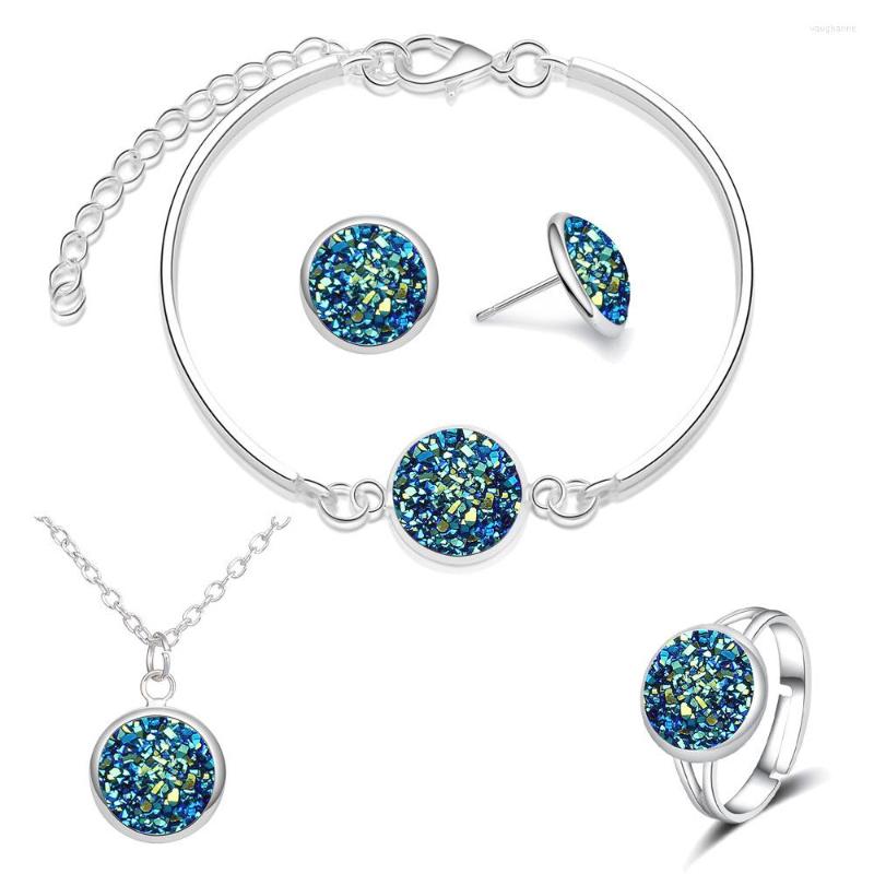 Necklace Earrings Set Round Rhinestone Stainless Steel For Women Bridal Bridesmaid Fashion Wedding Jewelry Gift, Picture shown
Necklace Earrings Set Round Rhinestone Stainless Steel For Women Bridal Bridesmaid Fashion Wedding Jewelry Gift, Picture shown