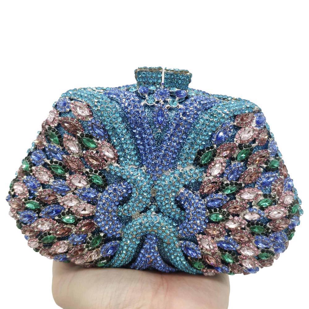 Evening Bags Elegant Multicoloured Women Crystal Bags Evening Clutches Purses Party Cocktail Minaudiere Handbag 221010
Evening Bags Elegant Multicoloured Women Crystal Bags Evening Clutches Purses Party Cocktail Minaudiere Handbag 221010